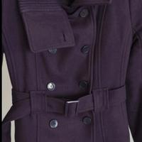 Cappotto Imperial Viola Lana