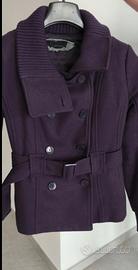 Cappotto Imperial Viola Lana