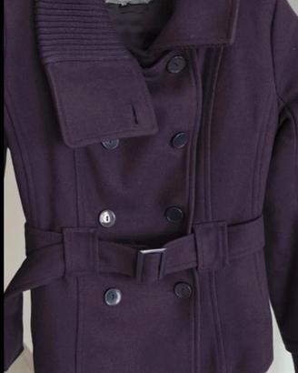 Cappotto Imperial Viola Lana