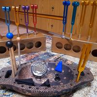 Diapason professionali 12 frequenze con accessori