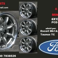 CERCHI MINILITE 6x 13 et16 4x108 ANTRACITE FORD