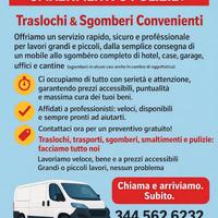 Traslochi e sgomberi convenienti