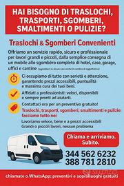 Traslochi e sgomberi convenienti