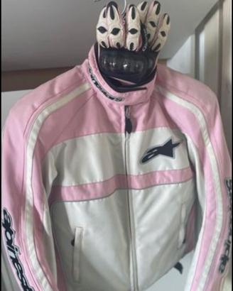 Giubbotto donna moto