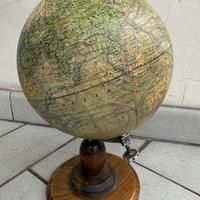 Globo terrestre d'epoca J.Forest inizi XX secolo