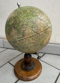 Globo terrestre d'epoca J.Forest inizi XX secolo