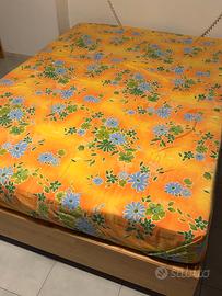 Letto IKEA MANDAL con 4 Cassetti + Materasso