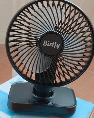 Ventilatore da Tavolo Portatile 14cm a batteria 