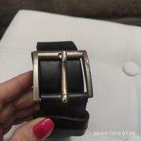 Timberland cintura uomo donna cuoio