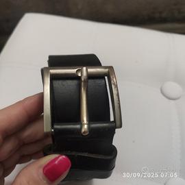 Timberland cintura uomo donna cuoio