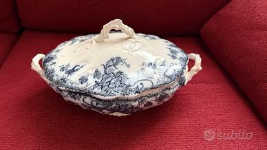 Splendida Zuppiera con coperchio Flow Blue