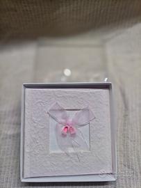 Album fotografico carta di riso rosa