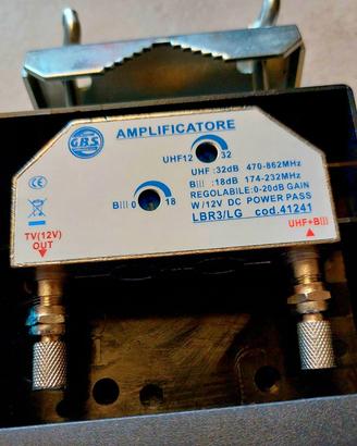 Amplificatore segnale antenna da palo