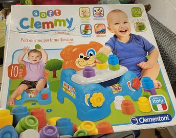 Gioco Clementoni poltroncina portamattoncini usato