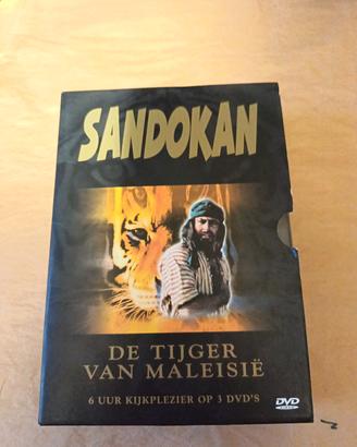 Cofanetto Sandokan 3 dvd lingua italiana
