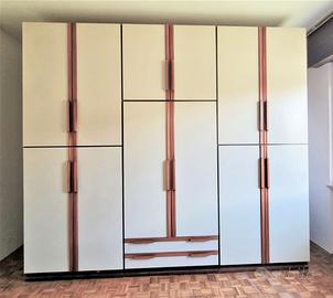 Splendido Armadio in Legno Massiccio (3m) +Specchi
