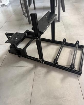 Postazione Sim Racing Artigianale in profilati