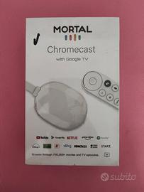 Tv stick Mortal Chromecast android 14.0 2 GB Ram, 