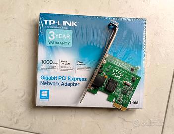 TP-LINK NETWORK ADAPTER TG-3468 CON SCATOLA