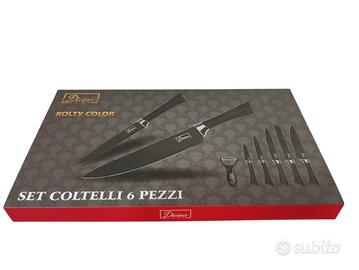 Set coltelli da cucina 6 pezzi 