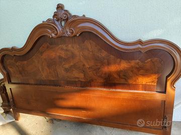 testiera e pediera letto legno 