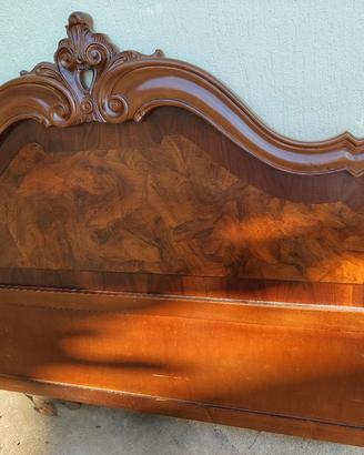 testiera e pediera letto legno 