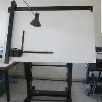 Tavolo da disegno zucor con tecnigrafo