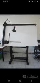 Tavolo da disegno zucor con tecnigrafo
