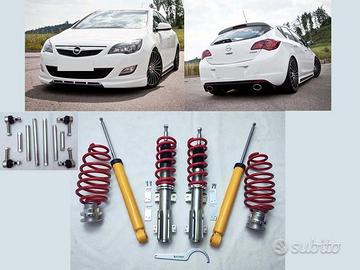 4 Ammortizzatori a Ghiera Regolabili Opel Astra J