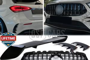AERO KIT per Mercedes Classe A W177 Look Amg Nero