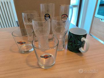 Bicchieri vari