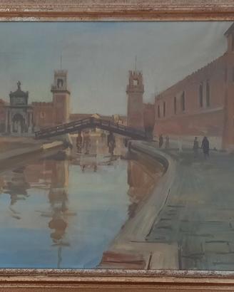 Marco Novati – Veduta dell’Arsenale di Venezia
