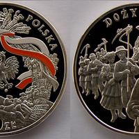 POLONIA ARGENTO 28,28g FESTA RACCOLTO CONTADINO
