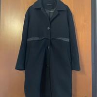 Cappotto nero Sisley