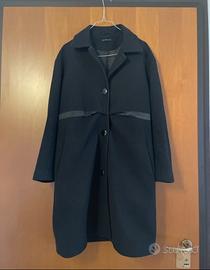 Cappotto nero Sisley
