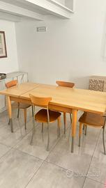 TAVOLO BERLONI + 6 SEDIE