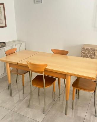 TAVOLO BERLONI + 6 SEDIE