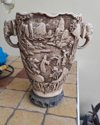 vaso vintage in Resina di Av or io