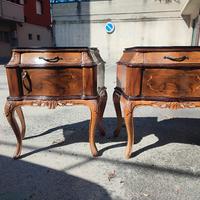 comodini stile chippendale 