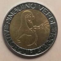 Gettone AE AUTOEQUIP LAVAGGI PINGUINO VERDE VESIME