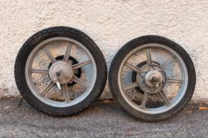 Cerchi Grimeca 7 razze completi 1.85x18 Cagiva SST