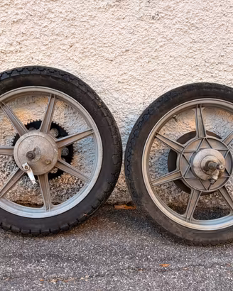 Cerchi Grimeca 7 razze completi 1.85x18