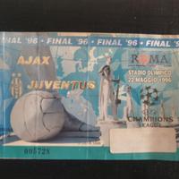 Biglietto Finale Ajax Juventus 1996