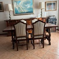 Sala da pranzo -Arredo in legno massiccio