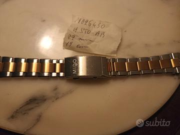 Mido  acciaio-laminato oro 22mm