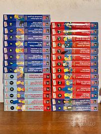 Collezione 29 VHS I Simpson Fabbri Video (fine ann