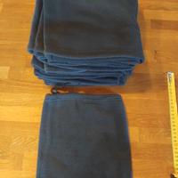 Stock 20 scaldacollo blu donna,mercato,ambulanti,n