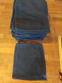 Stock 20 scaldacollo blu donna,mercato,ambulanti,n