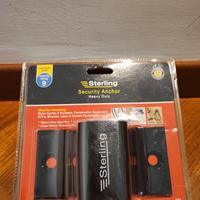 Ancoraggio pavimento/parete per moto e bici