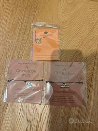 Collana e bracciali laurea